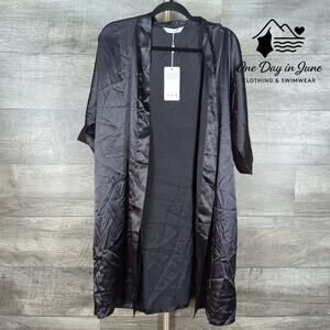 2inrobes Short Silky Robe Size XL